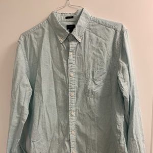 J.Crew Slim Fit Seersucker Button Down Shirt